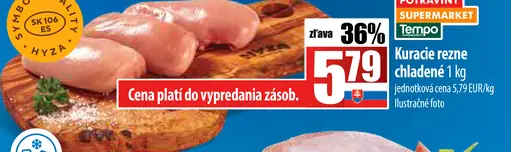 Kuracie rezne chladené