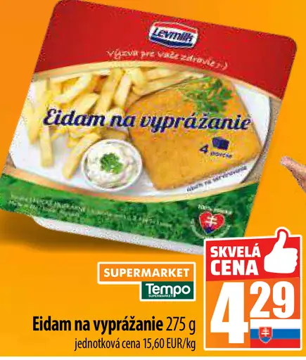 Lemix Eidam na vyprážanie