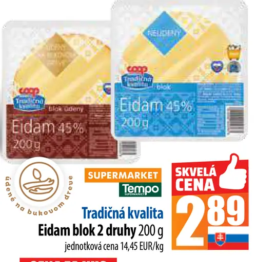 Tradičná kvalita Eidam blok