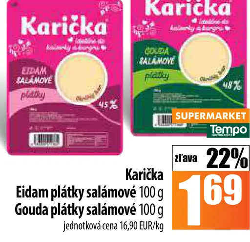 Karička Eidam plátky salámové