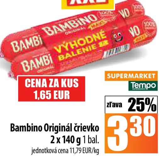 Bambino originál črievko