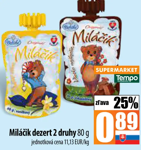 Miláčik dezert