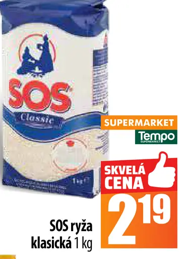 SOS Ryža klasická