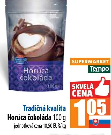 Tradičná kvalita Horúca čokoláda