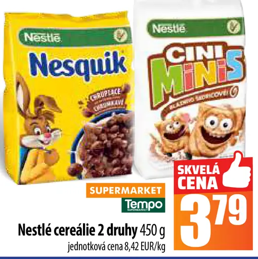 Nestlé cereálie