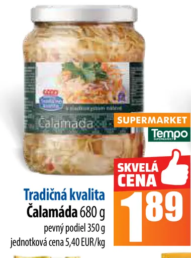 Tradičná kvalita Čalamáda