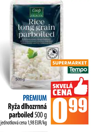 Premium Ryža dlhozrnná parboiled
