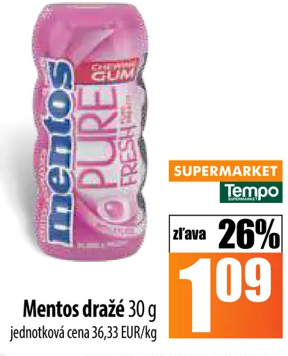 Mentos dražé