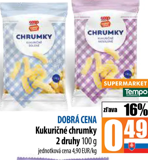 Kukuričné chrumky