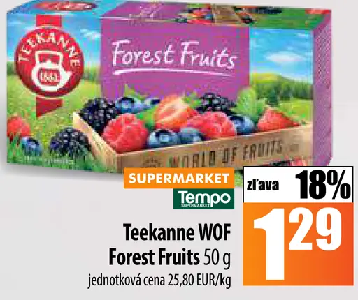 Teekanne WOF Forest Fruits čaj