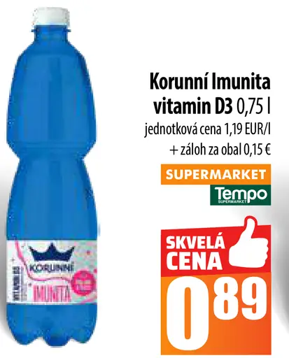 Korunní Imunita vitamin D3 nápoj