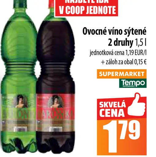 Ovocné víno sýtené