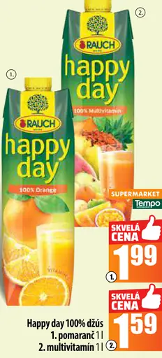 Happy Day 100% džús