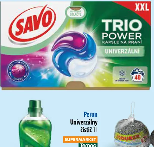 Savo Trio Power kapsuly na pranie