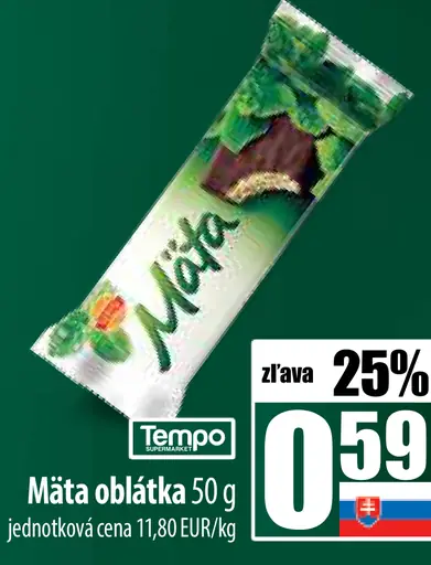 Náta Mätová oblátka