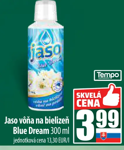 Jaso vôňa na bielizeň Blue Dream