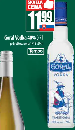 Goral Master vodka 40%