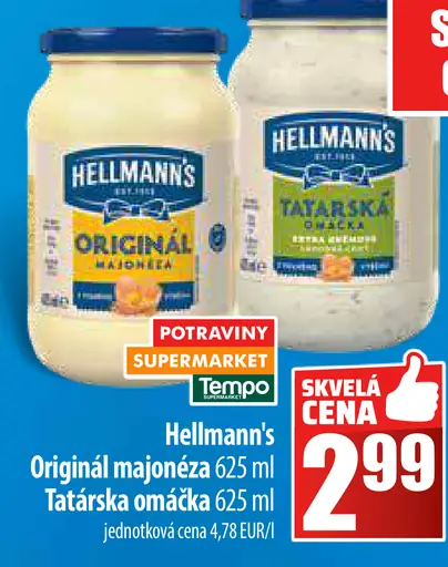 Hellmann's Originál majonéza