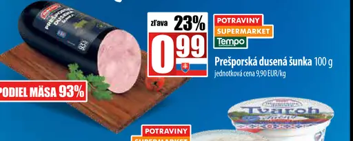 Prešporská dusená šunka