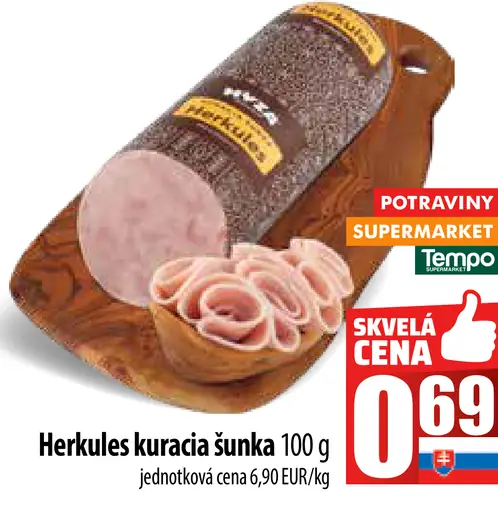 Herkules kuracia šunka