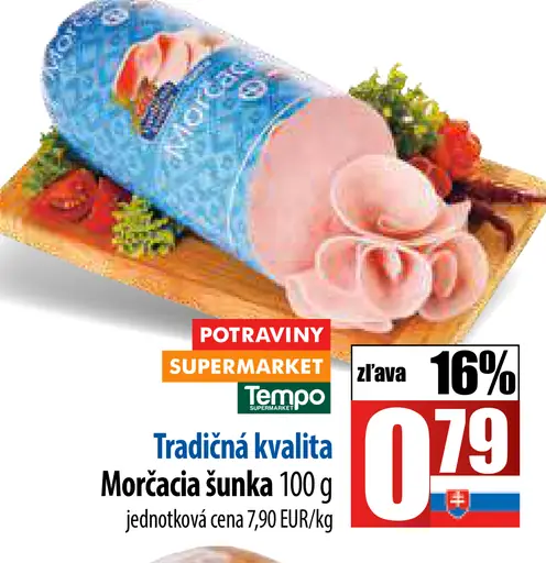 Tradičná kvalita Morčacia šunka