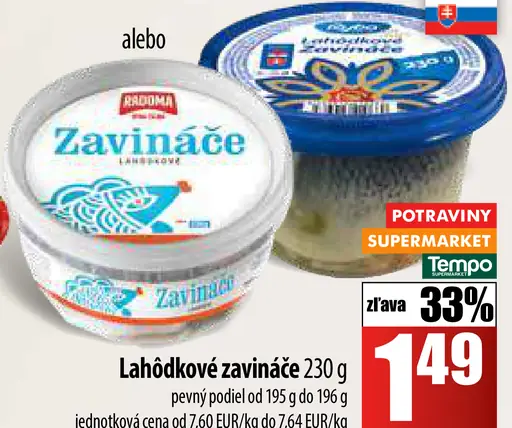 Radoma Lahôdkové zavináče