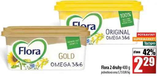 Flora Original Omega 3&6