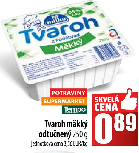 Milko Tvaroh mäkký