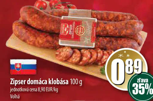 Zipser domáca klobása
