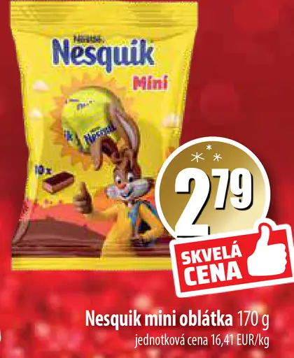 Nesquik mini oblátka