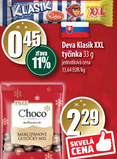Deva Klasik XXL tyčinka