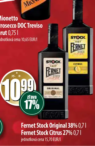 Fernet Stock Original, Citrus