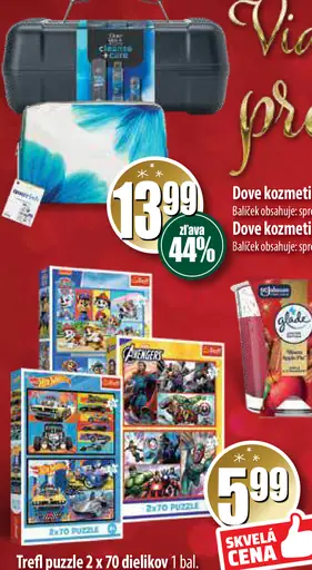 Dove kozmetický balíček pre ženu