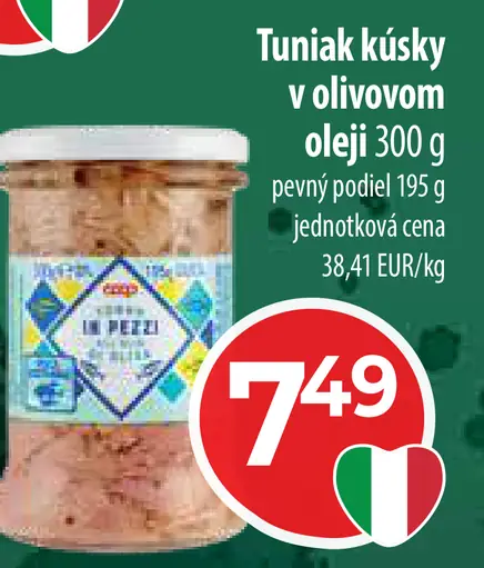 Coop Tuniak kúsky v olivovom oleji