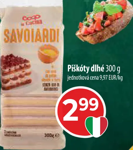 Coop Piškóty dlhé