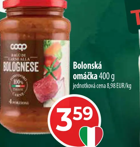 Coop Boloňská omáčka