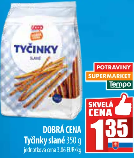 Tyčinky slané
