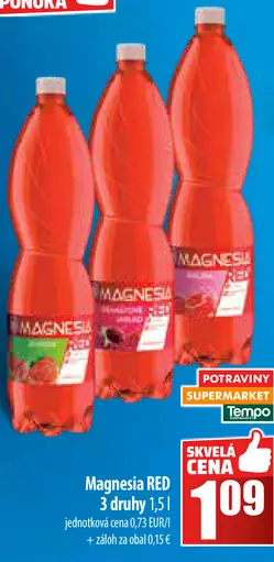 Magnezia RED nápoj