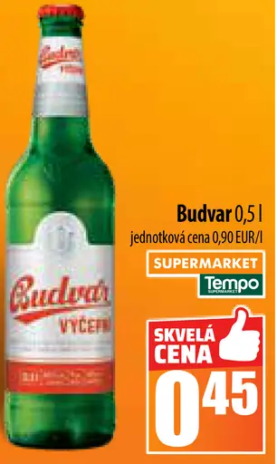 Budvar plechovka