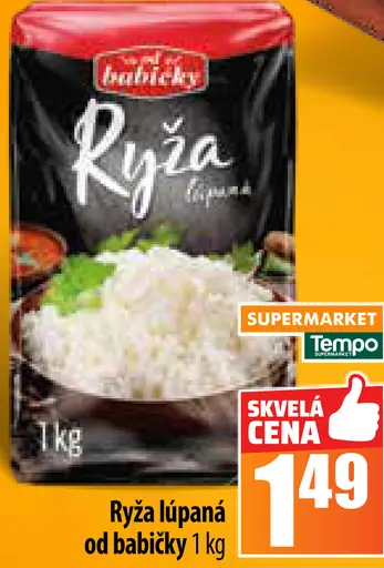 Ryža lúpaná od babičky