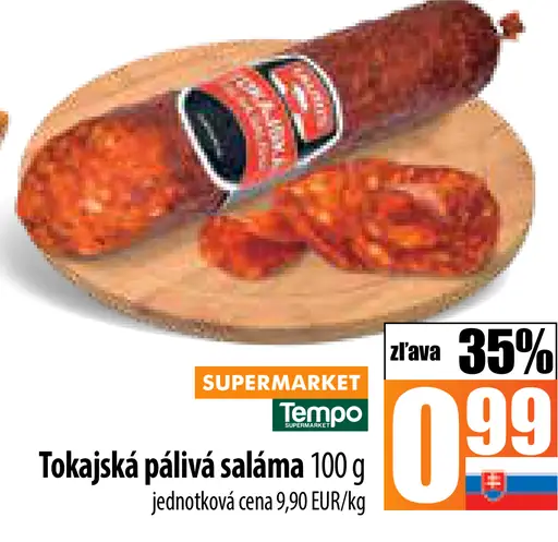 Tokajská pikantná saláma