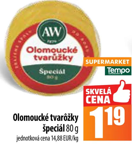 Olomoucké tvarôžky špecial