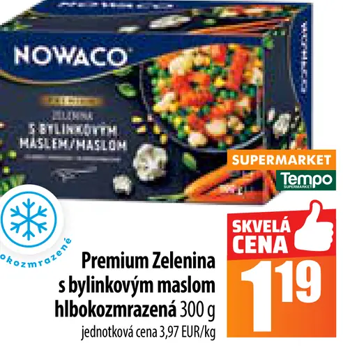 Premium Zelenina s bylinkovým maslom