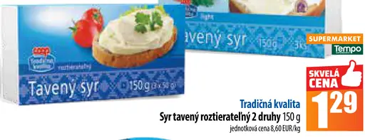 Coop Syr tavený roztierateľný