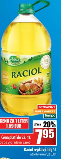 Raciol Repkový olej