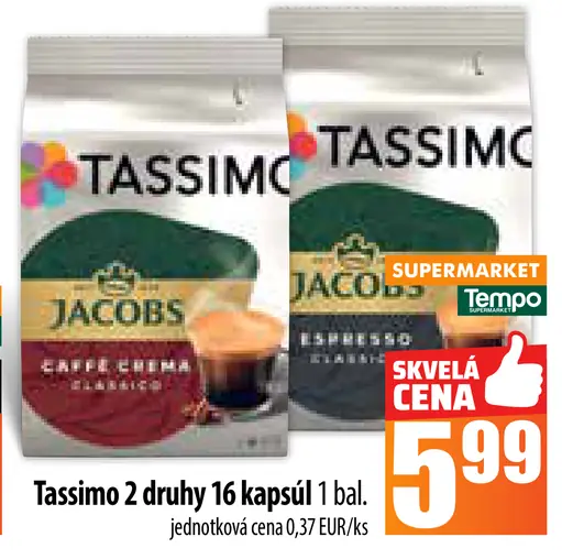 Tassimo Jacobs Espresso kapsule