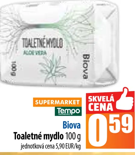 Biova Mydlo toaletné