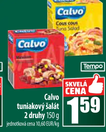 Calvo Tuniakový šalát