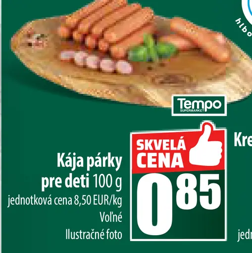 Kája párky pre deti