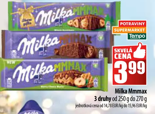 Milka Mmmax čokoláda